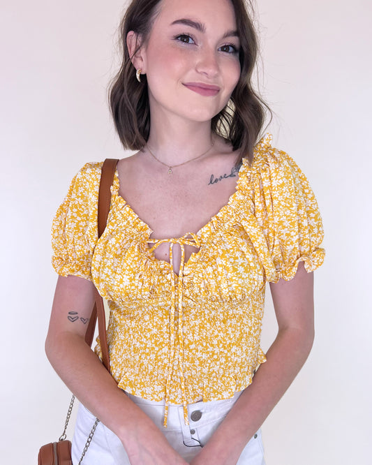 Lil' Darling Yellow Blouse