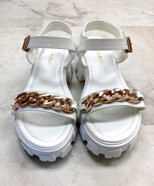 Yours Truly Chunky Platform Sandals